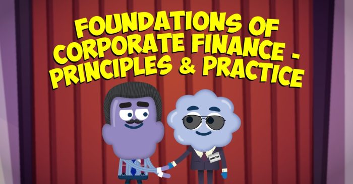 Foundations of Corporate Finance – Principles and Practice