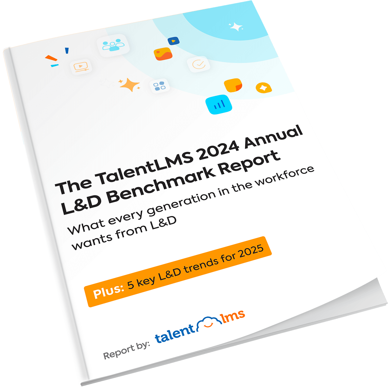 The TalentLMS Annual L&D Benchmark Report Cover Page